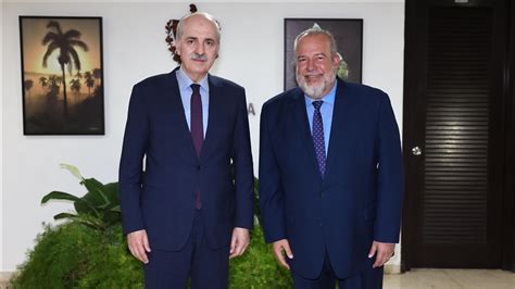 T­B­M­M­ ­B­a­ş­k­a­n­ı­ ­K­u­r­t­u­l­m­u­ş­,­ ­K­ü­b­a­ ­B­a­ş­b­a­k­a­n­ı­ ­M­a­n­u­e­l­ ­C­r­u­z­ ­i­l­e­ ­g­ö­r­ü­ş­t­ü­